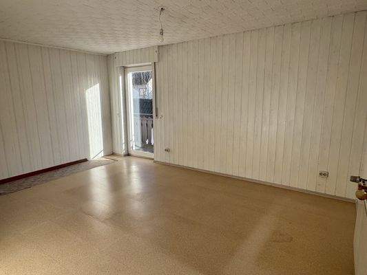 Schlafzimmer mit Balkon