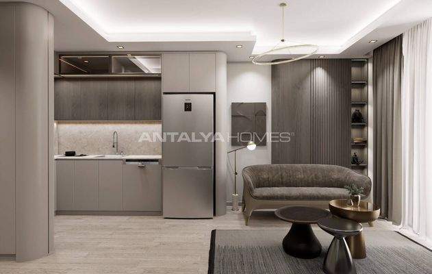 Stylish Apartments in a Complex with Pool in Antalya Konyaaltı