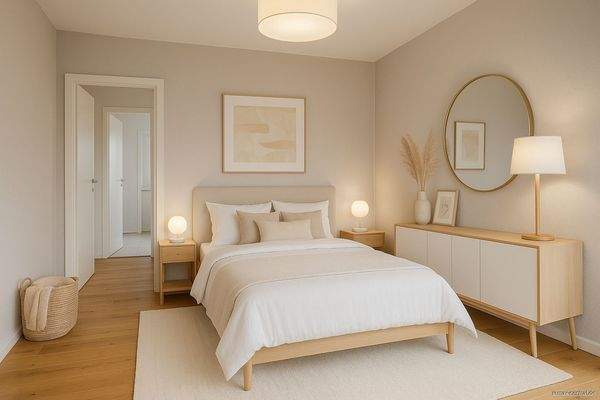 Schlafzimmer 1 Gestaltungsvorschlag