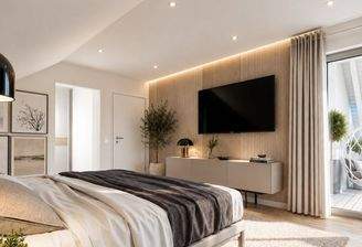 Schlafzimmer mit Stil