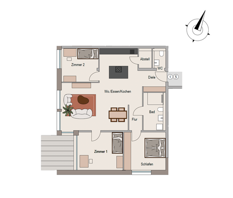 Neckarwestheim Wohnungen, Neckarwestheim Wohnung kaufen