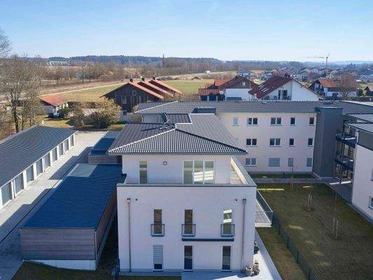 Vogelperspektive Penthouse