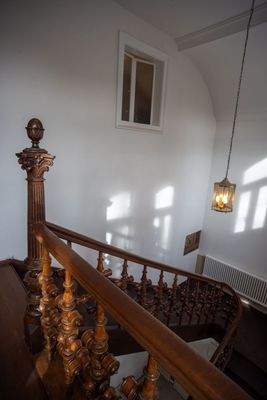 Historische Treppe ins OG