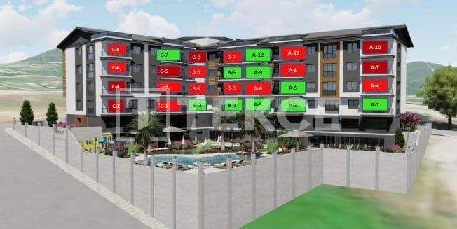 New Apartments with Unobstructed Sea Views in Cinarcik