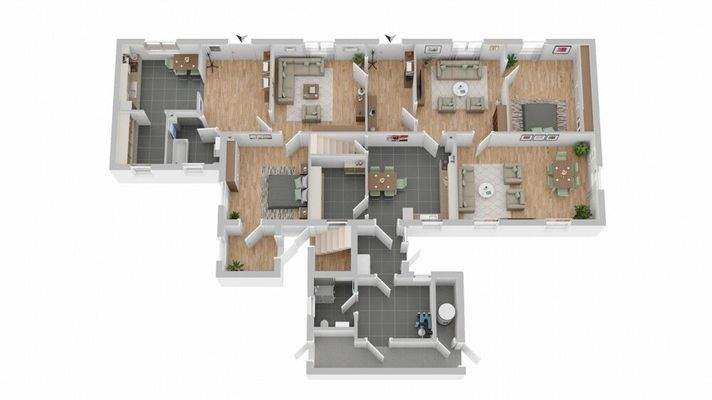 Grundriss (nicht maßstabsgetreu)