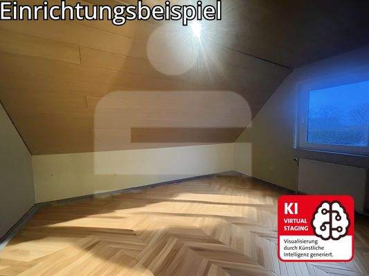 Schlafzimmer Dachgeschoss