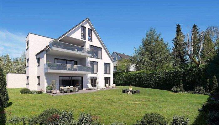 Visualisierung mit Garten