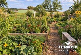 Der Garten im Sommer