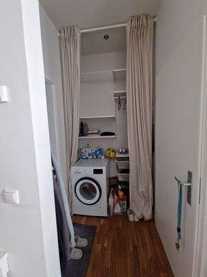 Abstellnische im Flur