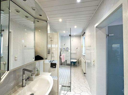 Tageslichtbad im Erdgeschoss