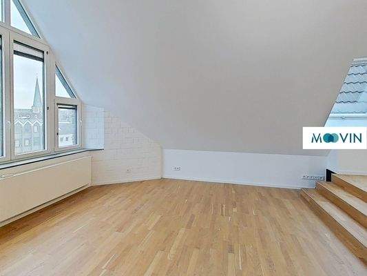 Ansicht III: Offener Wohn - und Essbereich