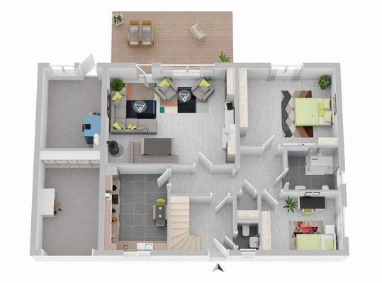 Grundriss EG (nicht maßstabsgetreu)