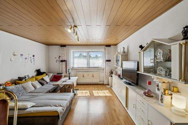 Wohnzimmer der Einliegerwohnung