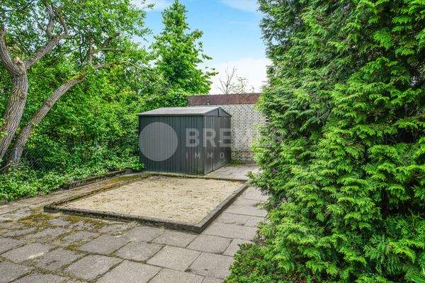 Sandkiste der Hausgemeinschaft