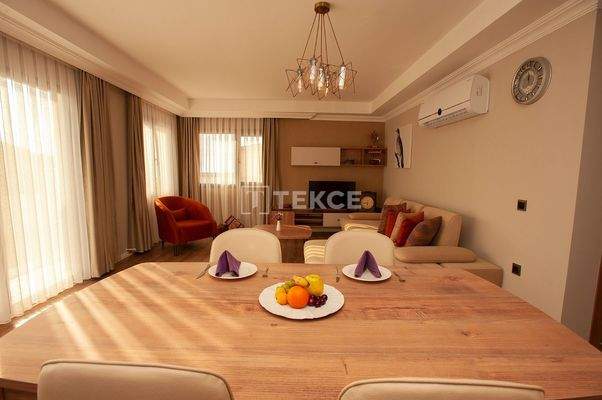 Furnished Flats in a Complex in Trabzon Kalecik