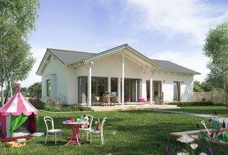 Bungalow mit überdachter Terrasse