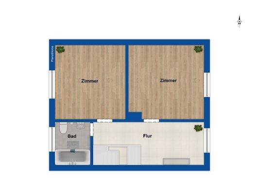 Grundriss - Obergeschoss