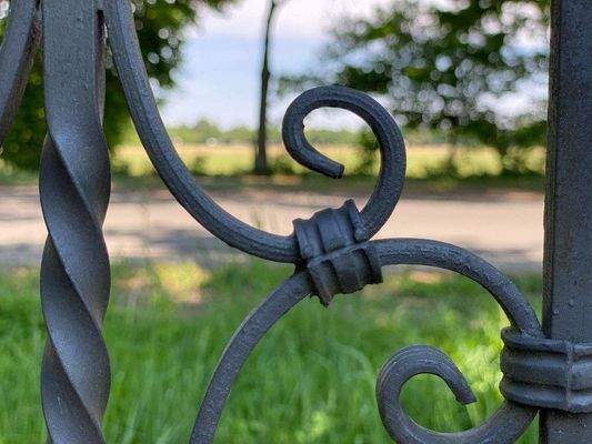 Zaunelement straßenseitig