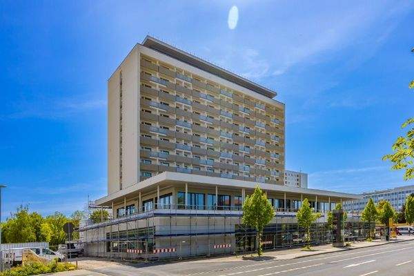 Objektansicht in Bauphase