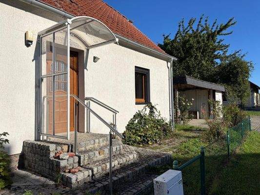 Hauseingang, Frontseite