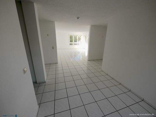 Blick in den Wohnbereich