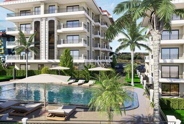 Apartments 700 m from the Sea in Alanya Kestel