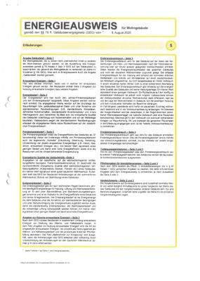 Energieausweis gültig bis 2035