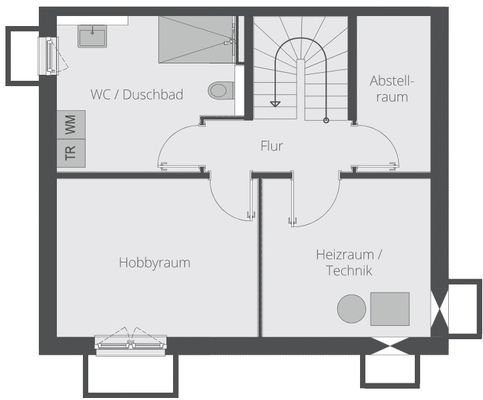 Grundriss UG