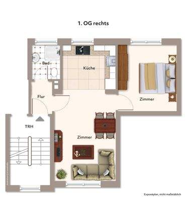 Grundriss 1.OG rechts
