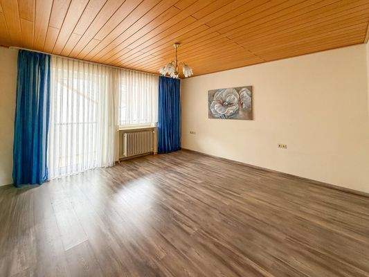 Schlafzimmer mit Balkon