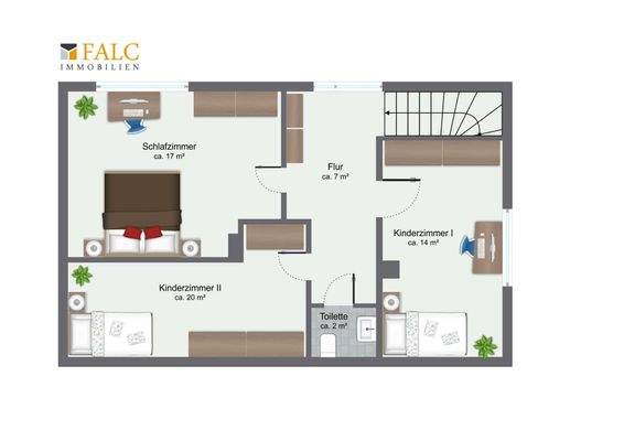 Grundriss Dachgeschoss