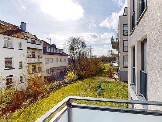 Aussicht Balkon, Beispielfoto