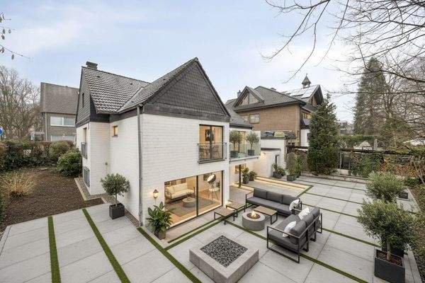 Visualisierung Gartenansicht