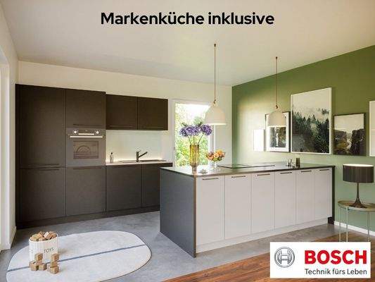 Markenküche inklusive