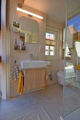 Duschbad im Obergeschoß