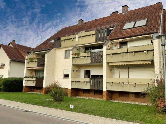 Gebäudeansicht Dachgeschoßwohnung