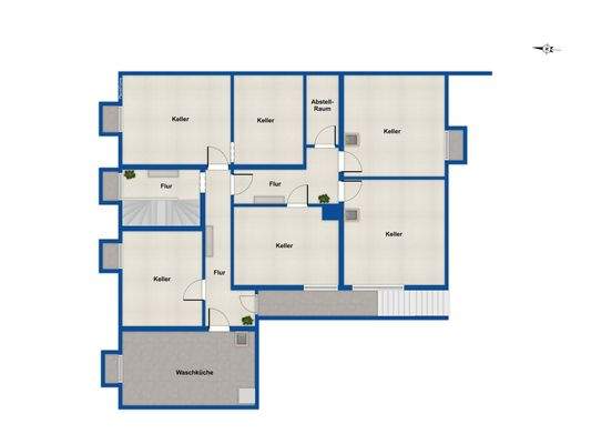 Grundriss Kellergeschoss