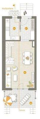 Grundriss 4-Zimmer-Wohnung