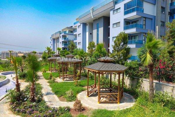 Sea and City View Flats in Alanya Kargıcak