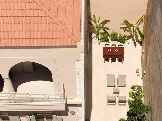 Kreta, Rethymno - Old Town: Elegant restauriertes Haus im Herzen der Altstadt zu verkaufen