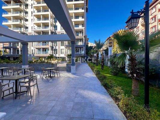 Chic Design Flat in a Complex with Extensive Facilities in Alanya