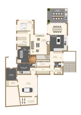 Grundriss - Erdgeschoss