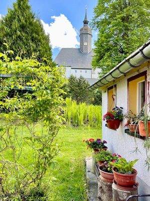 Blick auf die Kirche