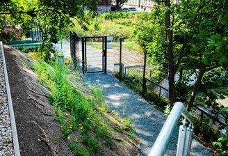 Fußgängertor Garagenpark Chemnitz