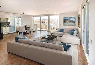 Einrichtungsbeispiel - Wohnzimmer