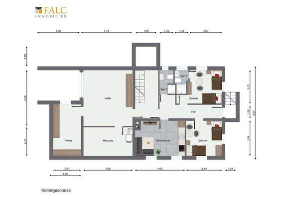 Grundriss Kellergeschoss