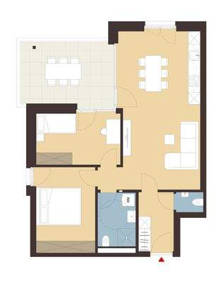 Riedergasse, Bregenz-Grundriss Whg 21
