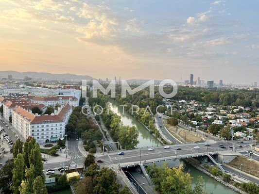 Blick Donaukanal aufwärts