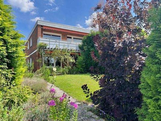 Rückansicht Garten