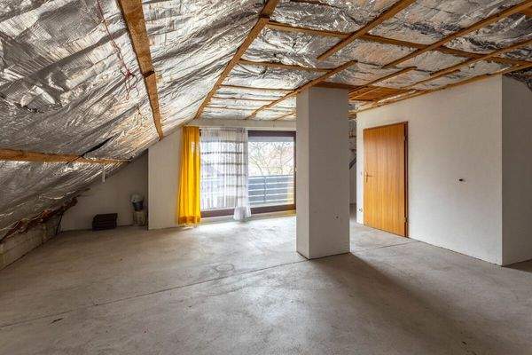 Ausbaubares Dachgeschoss